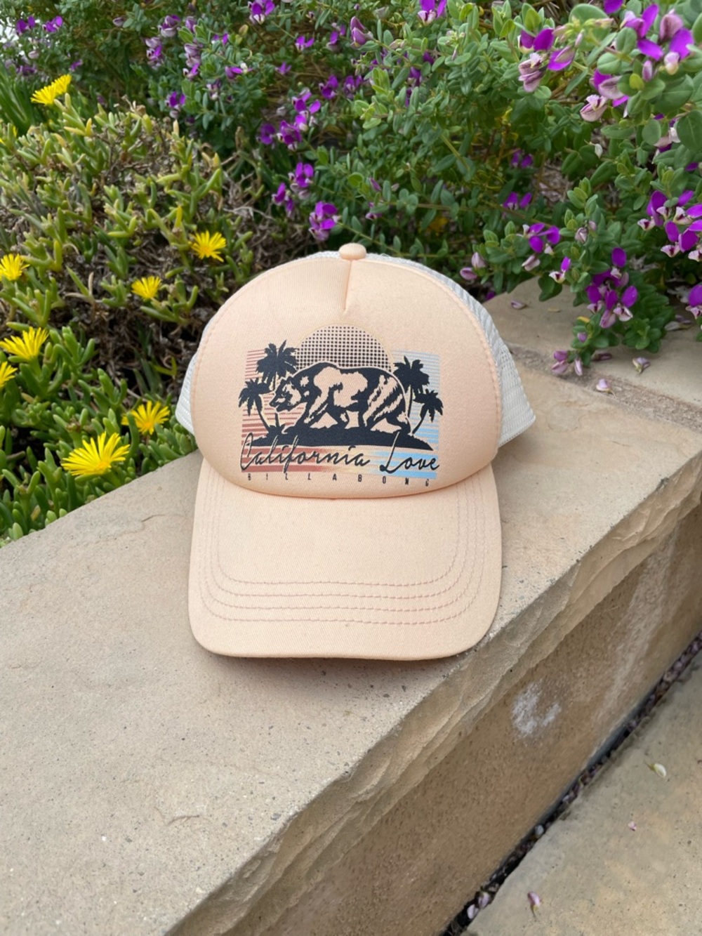 Peach Billabong SnapBack